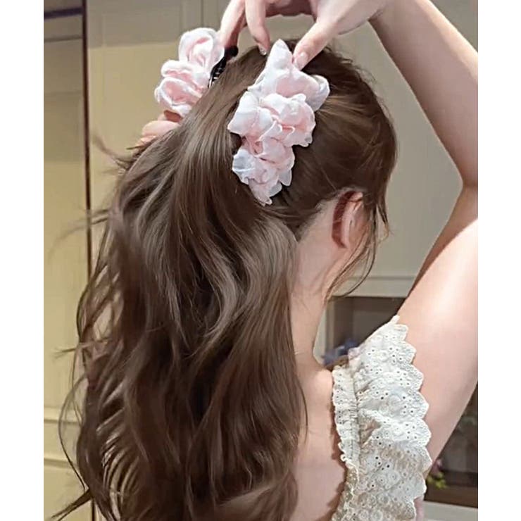 フリフリチュールヘアクリップ 韓国 夢展望 Rose | 夢展望 | 詳細画像5 