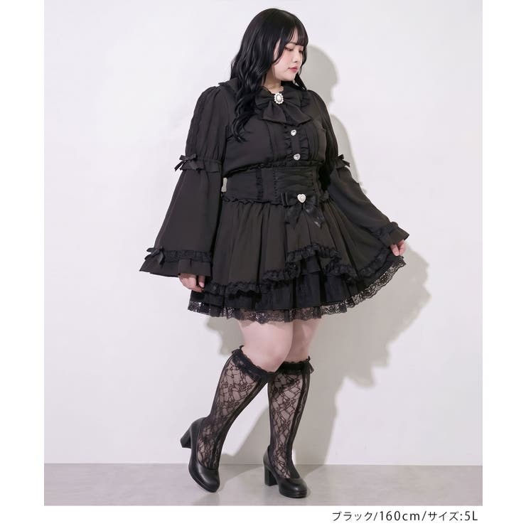 フリルはしごレース姫袖ブラウス 韓国 夢展望 Whip | 夢展望 | 詳細画像3 