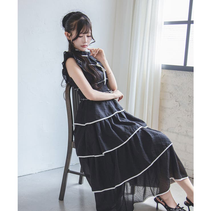 オリジナルハートチャーム付ドットシュシュ 韓国 夢展望 Lilymel | 夢展望 | 詳細画像9 