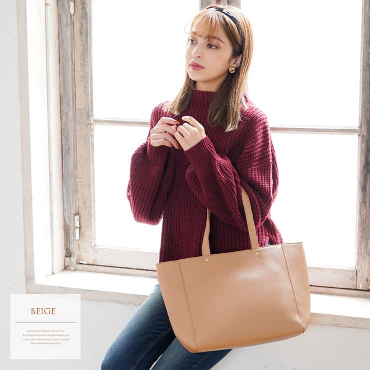 ベージュ | オリジナル 選べるシンプルトートバッグ トートバッグ | 夢展望