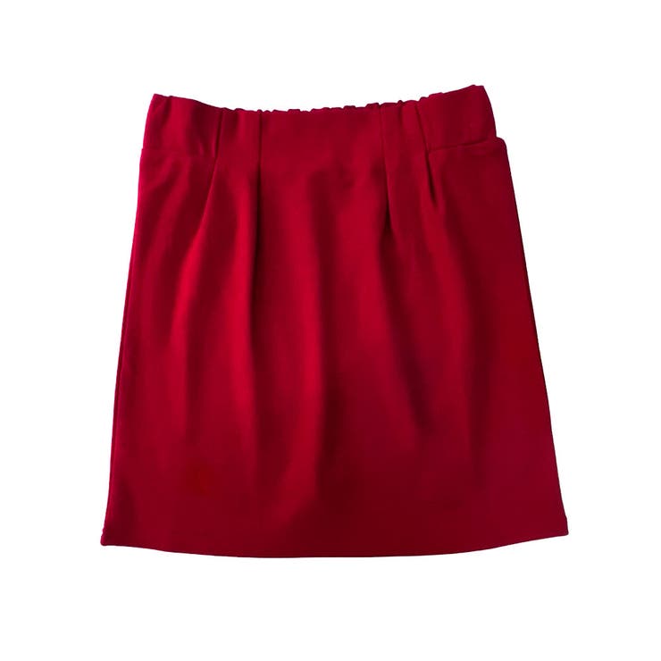【新品】j.jane レッド　赤　スカート　xs ゴルフ　プリーツ　レディース