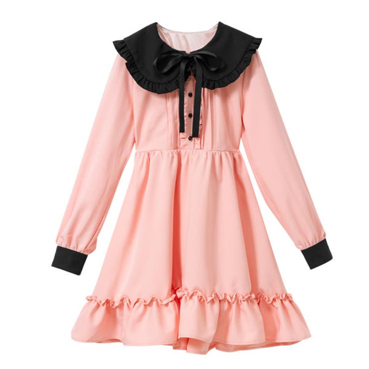 ワンピース ピンク 丸襟 品番 Yu 夢展望 ユメテンボウ のレディースファッション通販 Shoplist ショップリスト