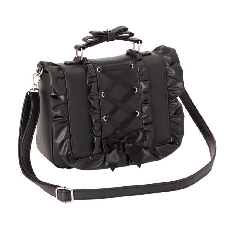 レースアップフリルショルダーバッグ 韓国 オルチャン 夢展望 品番 Yu Dearmylove ディアマイラブ のレディースファッション通販 Shoplist ショップリスト