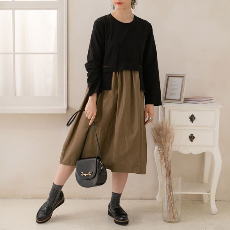 ワンピース ドッキング ワンピ 品番 Yu 夢展望 ユメテンボウ のレディースファッション通販 Shoplist ショップリスト