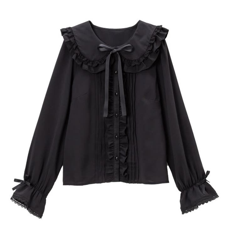 襟レースフリルリボンブラウス 韓国 オルチャン 夢展望 品番 Yu Dearmylove ディアマイラブ のレディースファッション通販 Shoplist ショップリスト