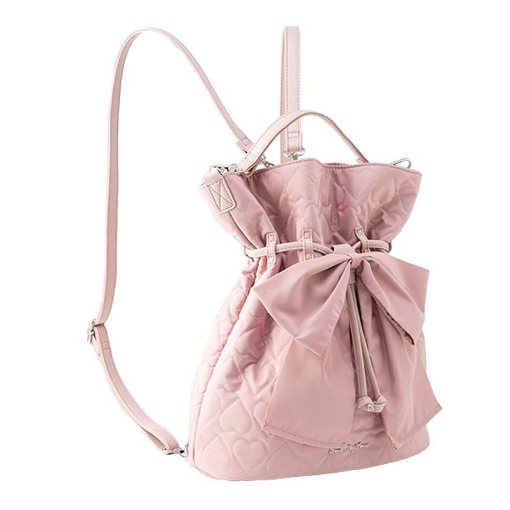 ハートキルティング巾着リュック 韓国 オルチャン 夢展望 品番 Yu Dearmylove ディアマイラブ のレディースファッション通販 Shoplist ショップリスト