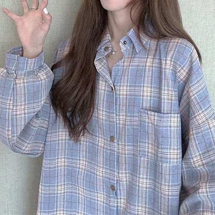 オーバーサイズチェックシャツ 韓国 オルチャン 夢展望 品番 Yu 夢展望 ユメテンボウ のレディース ファッション通販 Shoplist ショップリスト