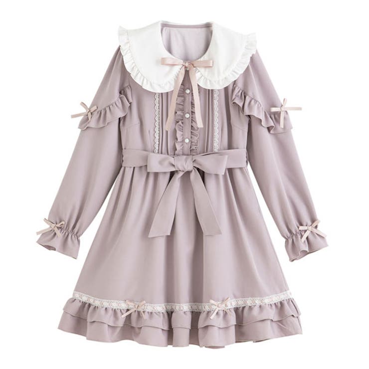 はしごレースフリルリボンワンピース 韓国 オルチャン 夢展望 品番 Yu Dearmylove ディアマイラブ のレディースファッション通販 Shoplist ショップリスト