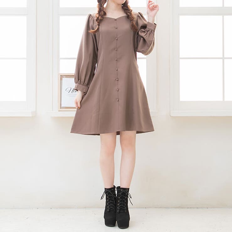 選べる丈 ペンタゴンネックaラインワンピース 韓国 オルチャン 夢展望 品番 Yu 夢展望 ユメテンボウ のレディースファッション 通販 Shoplist ショップリスト