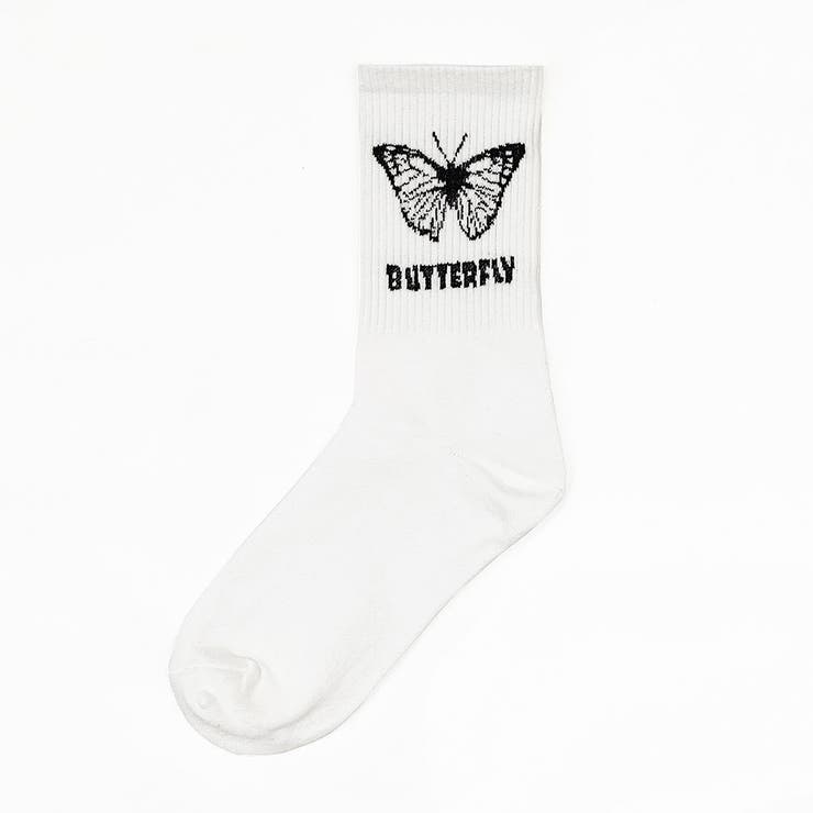 palm Angel バタフライ ソックス ユニセックス S/M palm Angel バタフライ ソックス ユニセックス S/M