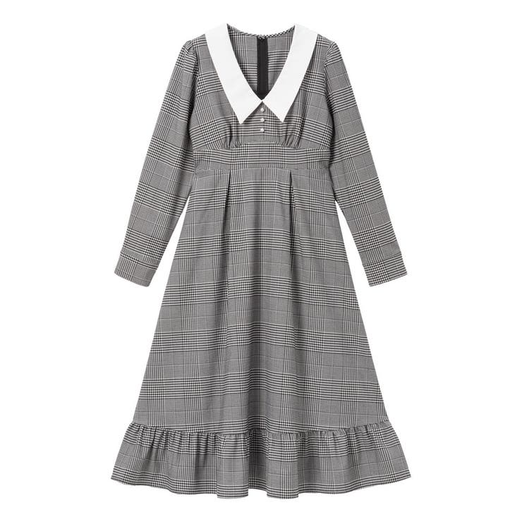 ロング　ブラックチェック | シャルロットワンピース 量産型 地雷系 夢展望 | DearMyLove