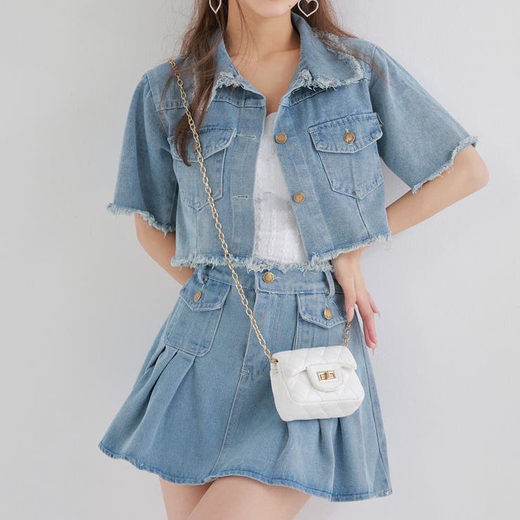 MISS SIXTY ライトブルーデニムジャケット M Jacket MISS SIXTY Blue