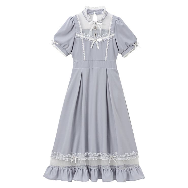 ロング　ブルーグレー