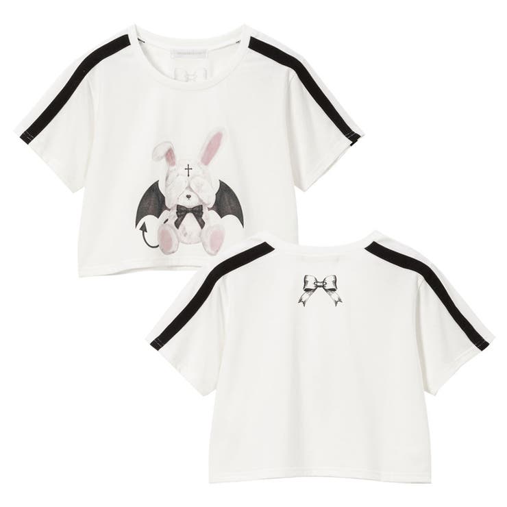 くま Ｔシャツ ブラウス ゆめかわ 熊 M ぬいぐるみ　夢展望系　地雷　量産型白 激かわ 病みくま Tシャツ ゆめかわ 熊 ぬいぐるみ 夢展望系