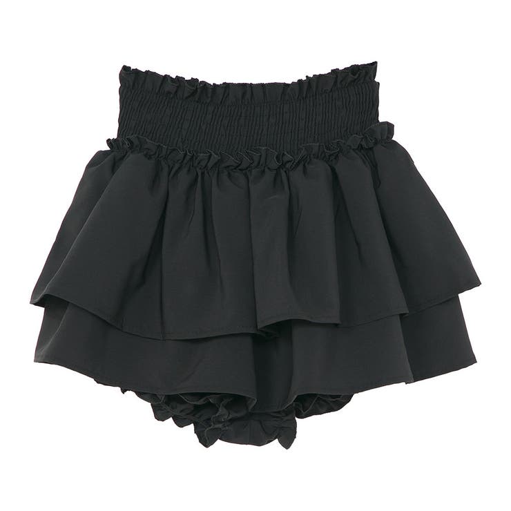 ブラック | インナーペチパンでも履けるスカパン 韓国 夢展望 | 夢展望