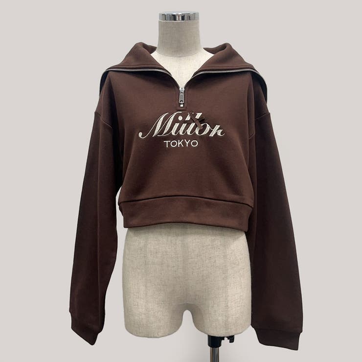 ブラウン | Millor TOKYOスウェット 量産型 地雷系 夢展望 | DearMyLove