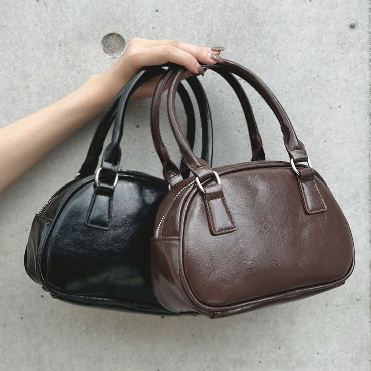 ブラック | 2wayミニボストンバッグ 韓国 夢展望 | 夢展望