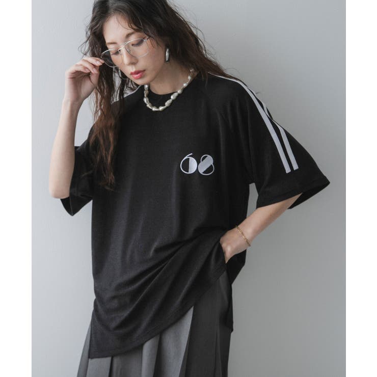 ブラック | 【最上もが着用】ユニフォームラメTシャツ 韓国 夢展望 | 夢展望