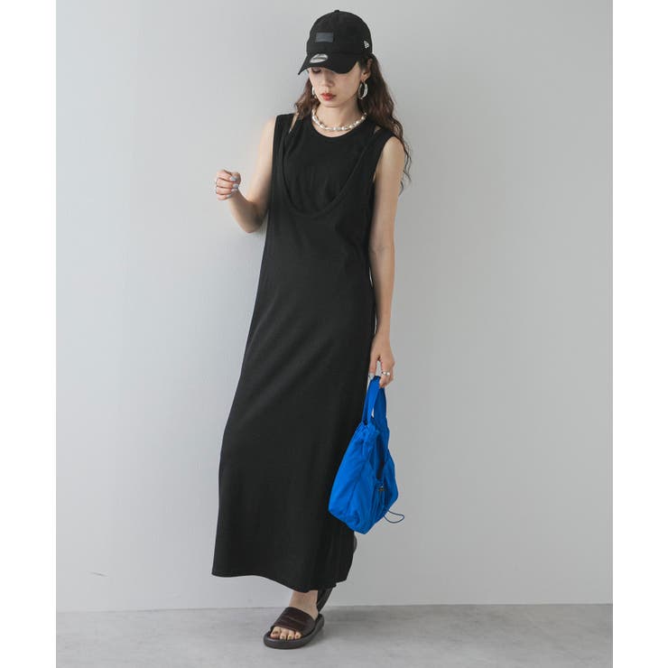 ブラック | カットリブマルチウェイセットワンピース 韓国 夢展望 | 夢展望