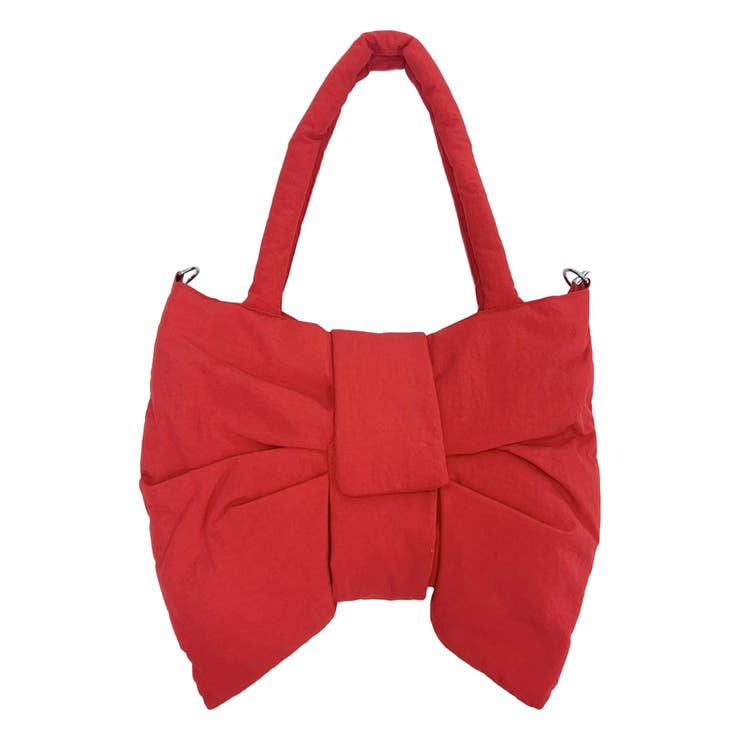 レッド | 2wayリボントートバッグ 量産型 地雷系 夢展望 | DearMyLove