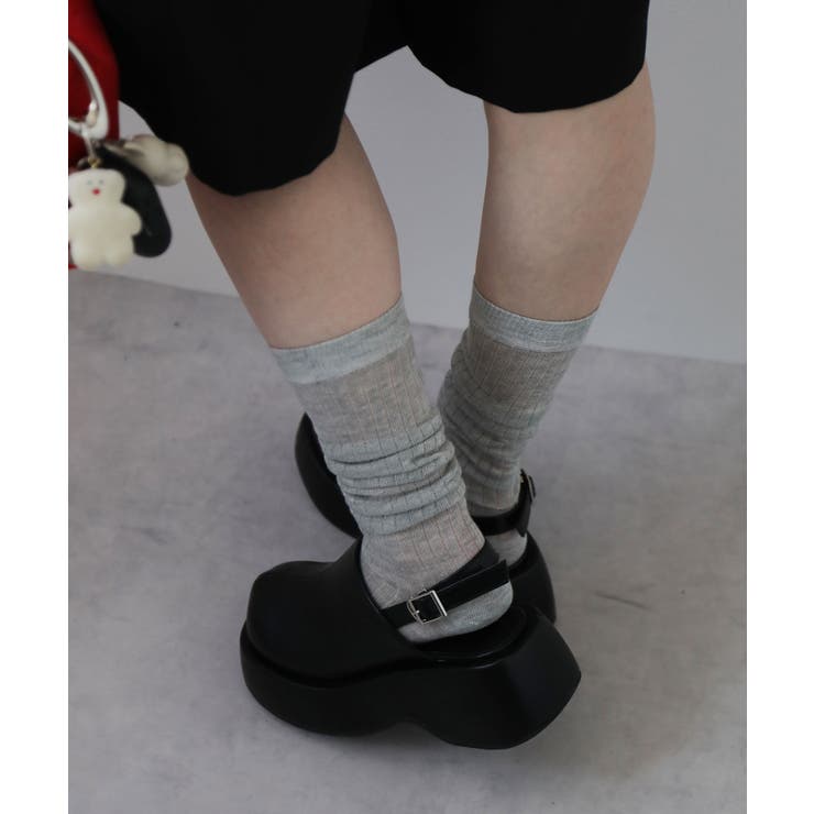 グレー | シアーロングソックス 韓国 夢展望 | 夢展望