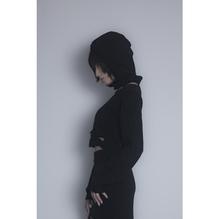 ダメージニットトップス | yumiri | 詳細画像4 