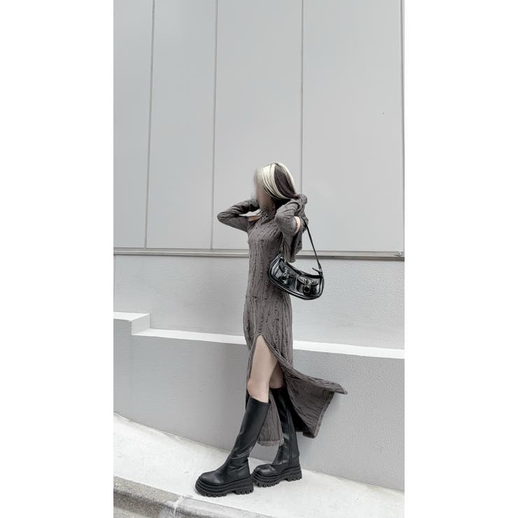 ダメージスリットワンピース | yumiri | 詳細画像10 