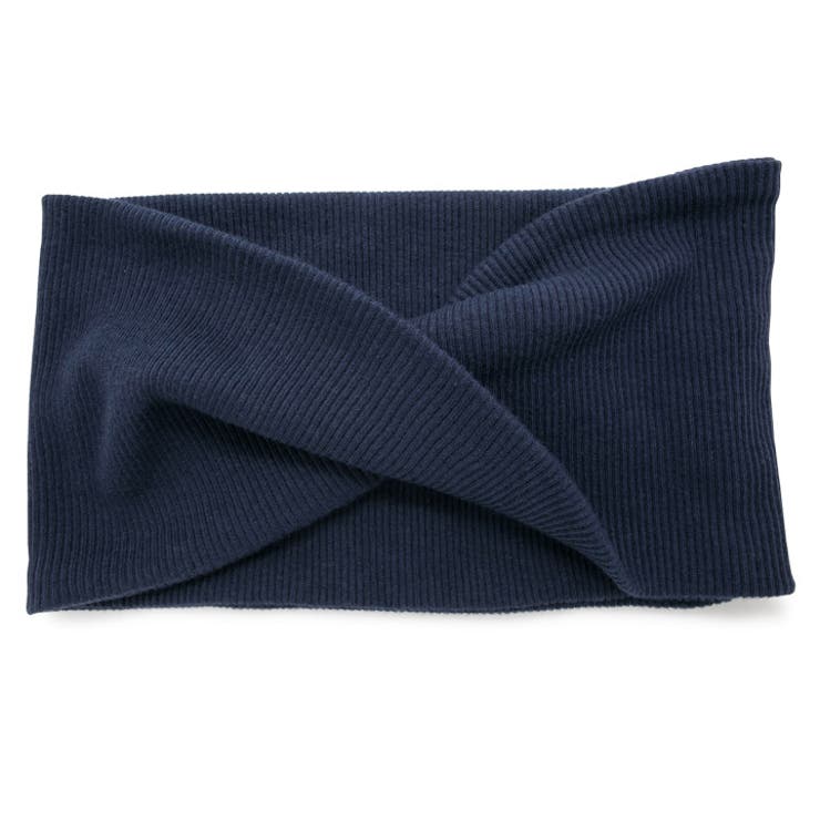 紺色 | ヘアバンド レディース 綿100 | 帽子屋Zaction -帽子＆ヘアバンド- 