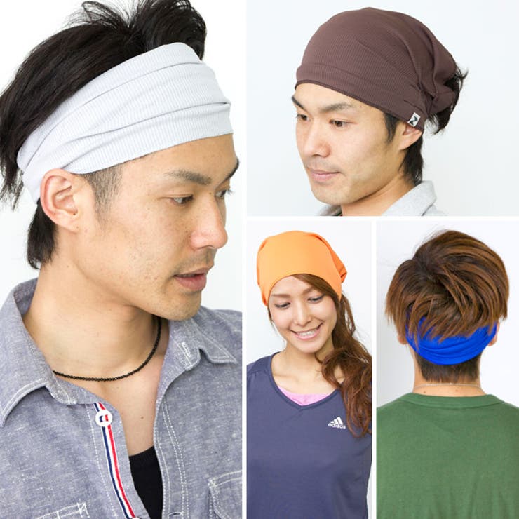 ヘアバンド スポーツ ターバン[品番：ZCTW0000172]｜帽子屋