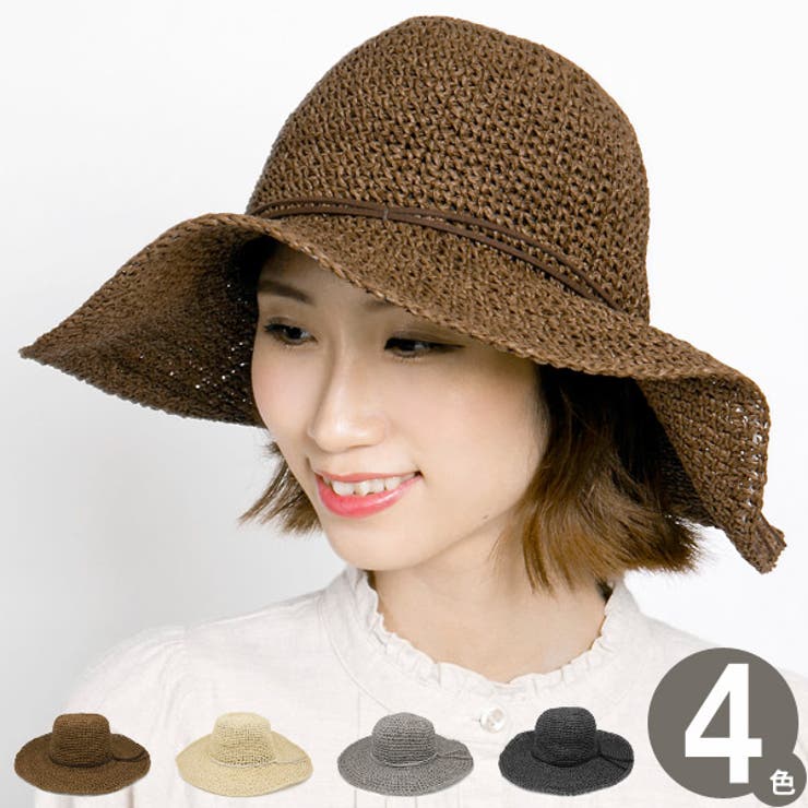 田中帽子店】つば短麦わら女優帽 | 藤巻百貨店