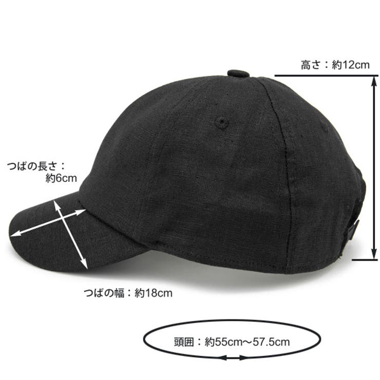 ローキャップ レディース 帽子 | 帽子屋Zaction -帽子＆ヘアバンド-  | 詳細画像12 