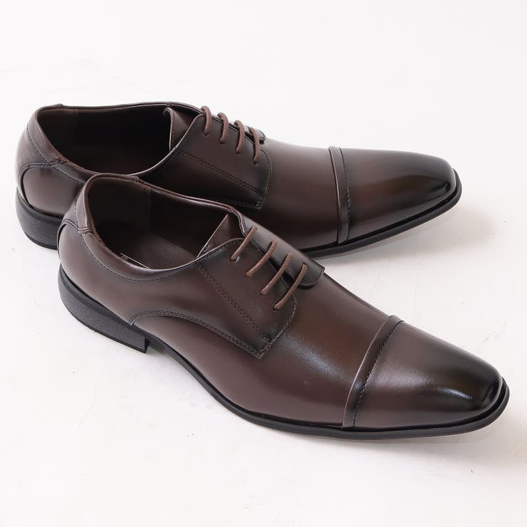 ブラウン | メンズ ビジネス 大きいサイズ 外羽ストレートチップ ☆2602 | Zeal Market 