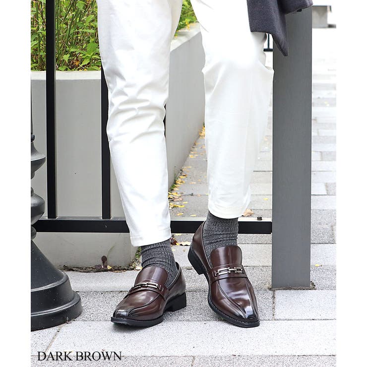 メンズ オフィスカ ジュアル フォーマル 防滑 ビットローファー ☆2676 | Zeal Market  | 詳細画像11 