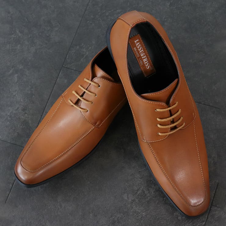 ブラウン | オフィス カジュアル フォーマル 外羽根レースアップシューズ ☆938 | Zeal Market 