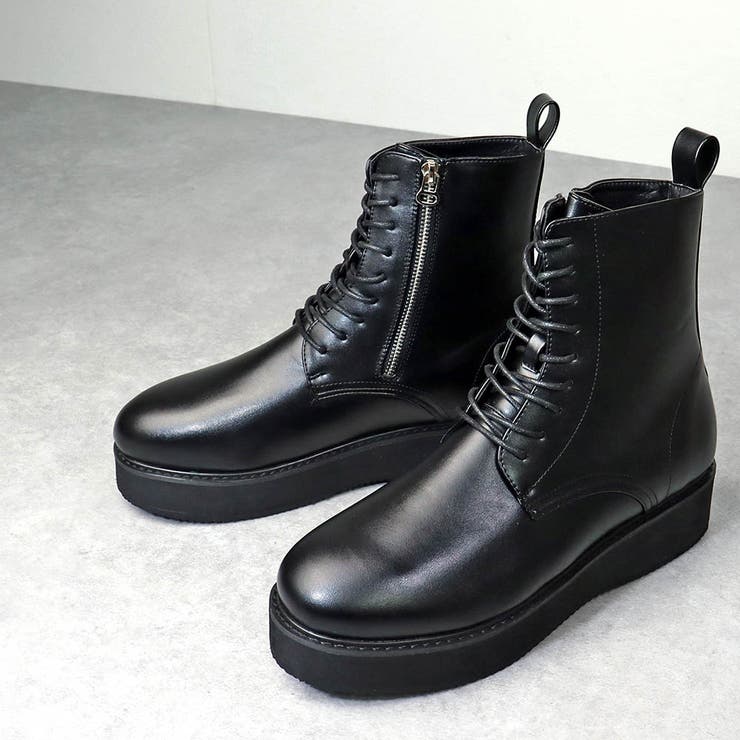 Love Hunter メンズ 厚底レースアップブーツ 1715 品番 Zl Zeal Market ジールマーケット のメンズ ファッション通販 Shoplist ショップリスト