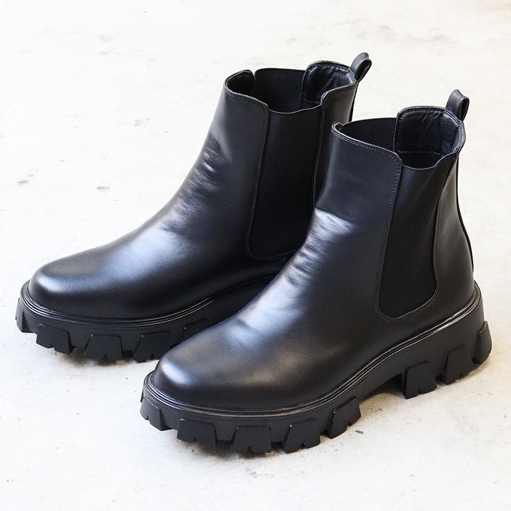 メンズ ストリート ビッグシルエット 厚底 サイドゴアブーツ ☆1726[品番：ZL000001460]｜Zeal Market  （ジールマーケット）のメンズファッション通販｜SHOPLIST（ショップリスト）