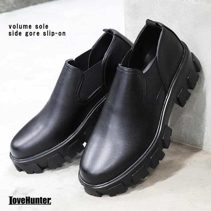 メンズ ストリート ビッグシルエット 厚底 サイドゴアシューズ ☆1729 | Zeal Market  | 詳細画像1 