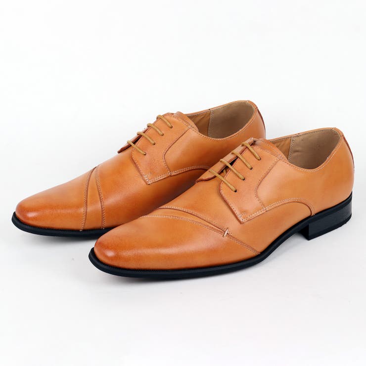 ライトブラウン | オフィス カジュアル フォーマル 外羽根ナナメチップシューズ ☆5851 | Zeal Market 