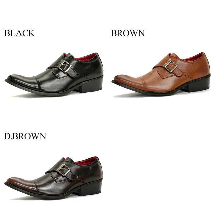 メンズ ビジネス 大きいサイズ モンクストラップ ストレートチップ ☆2654 | Zeal Market  | 詳細画像5 