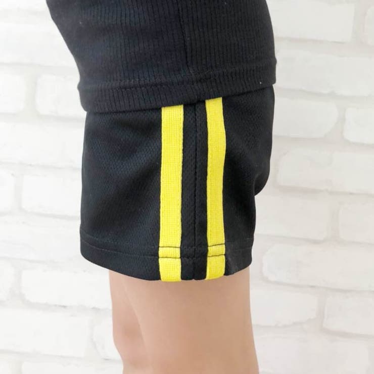 ※合体キッズ子供服上下セットTシャツハーフパンツショート丈男の子女の子半袖5分袖半ズボンプリントネオンカラーティーシャツボーイズガールズセットアップジュニアダンス韓国子供服110cm120cm130cm140cm150cm160cm「430-05」
