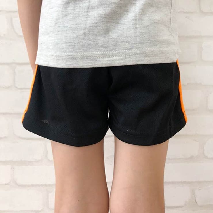 ※合体キッズ子供服上下セットTシャツハーフパンツショート丈男の子女の子半袖5分袖半ズボンプリントネオンカラーティーシャツボーイズガールズセットアップジュニアダンス韓国子供服110cm120cm130cm140cm150cm160cm「430-05」