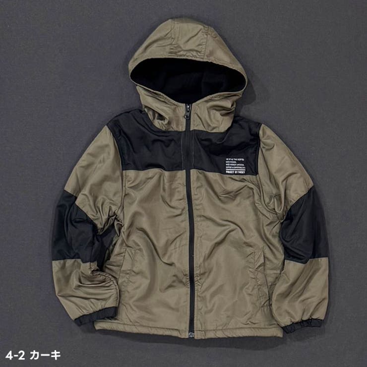 裏フリース マウンテンパーカー キッズ | ZI-ON | 詳細画像10 