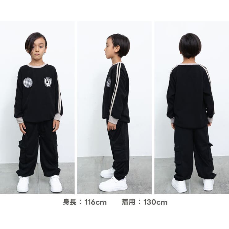 マイクロフリース BIGトレーナー キッズ | ZI-ON | 詳細画像6 