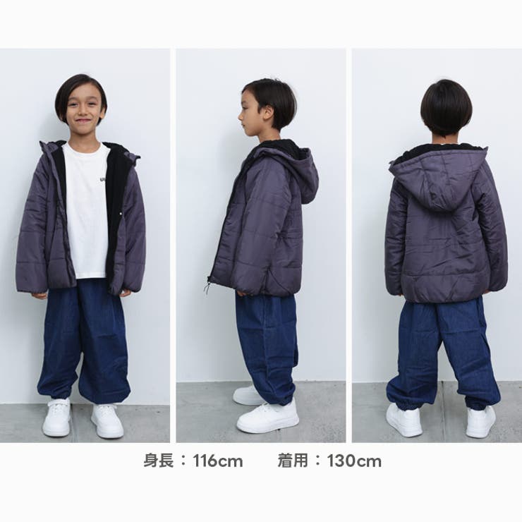 POLOCHAMPS 裏フリース中綿マウンテンジャケット 中綿アウター | ZI-ON | 詳細画像7 