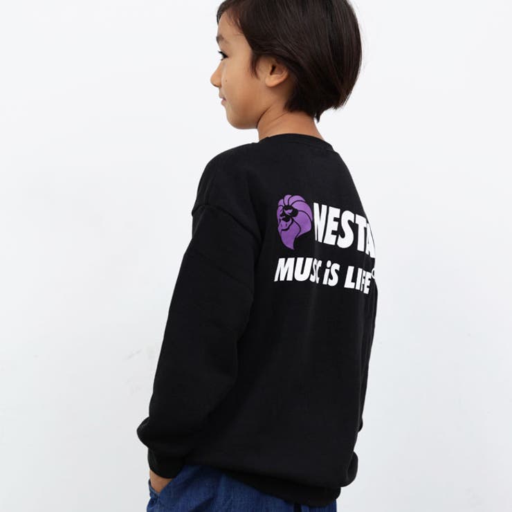 NESTA 裏起毛トレーナー キッズ | ZI-ON | 詳細画像8 