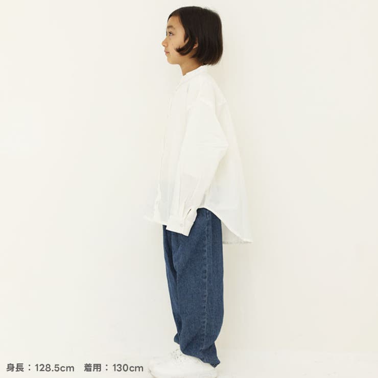 ケミカルウォッシュリラックスパンツ デニムパンツ キッズ | ZI-ON | 詳細画像14 