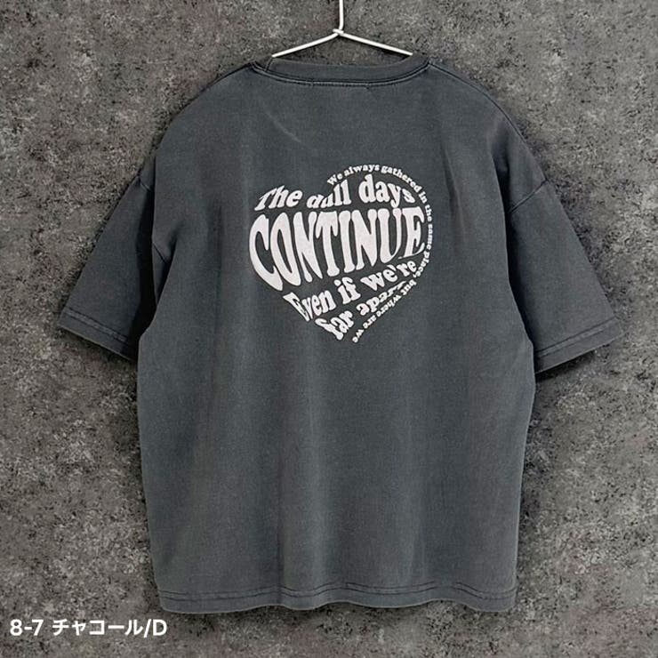 モノトーン ピグメント染め 半袖Tシャツ | ZI-ON | 詳細画像11 