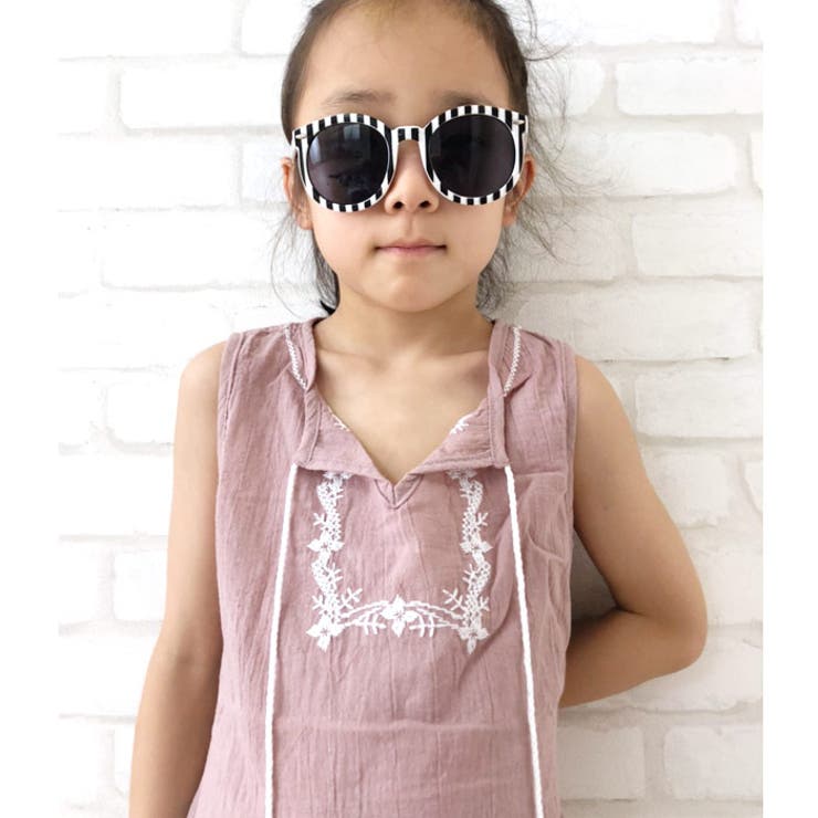 キッズ 子供服 ボヘミアンチュニック[品番：ZONK0005597]｜ZI-ON