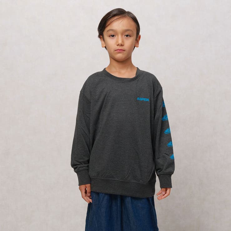 ミニ裏毛 マウンテンBIGトレーナー キッズ | ZI-ON | 詳細画像2 