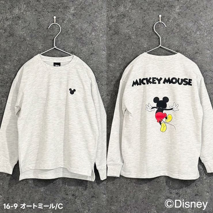 MICKEYMOUSE ミニ裏毛 ビックトレーナー | ZI-ON | 詳細画像13 